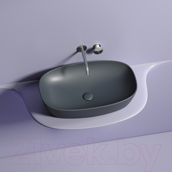 Изображение товара Умывальник Ceramica Nova Element CN6049MDH (темный антрацит матовый)