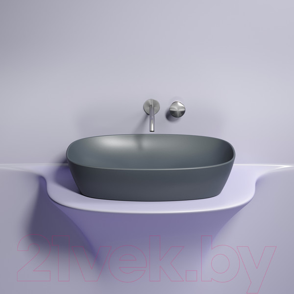 Изображение товара Умывальник Ceramica Nova Element CN6049MDH (темный антрацит матовый)