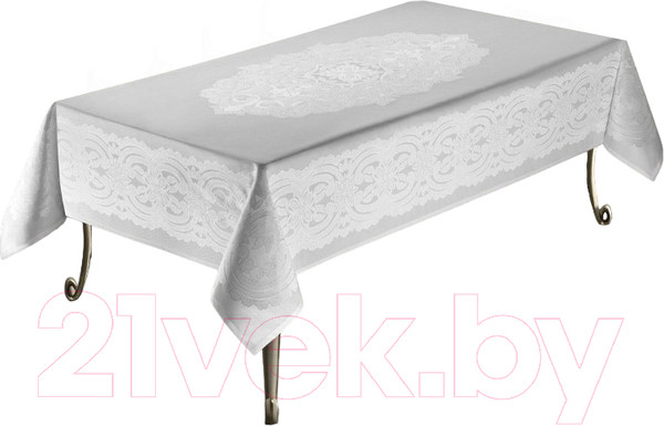 Изображение товара Скатерть DO&CO Bulut 160x220 / 11664 (белый)