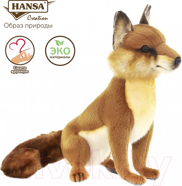 Изображение товара Мягкая игрушка Hansa Сreation Лисица рыжая / 2826