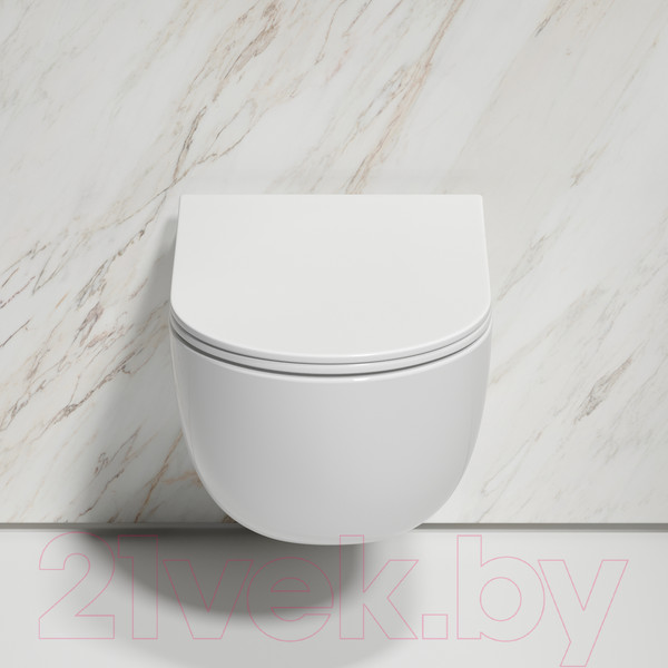 Изображение товара Унитаз подвесной Ceramica Nova Modena  Rimless CN6063 (с сиденьем)