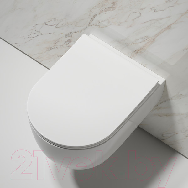 Изображение товара Унитаз подвесной Ceramica Nova Modena  Rimless CN6063 (с сиденьем)