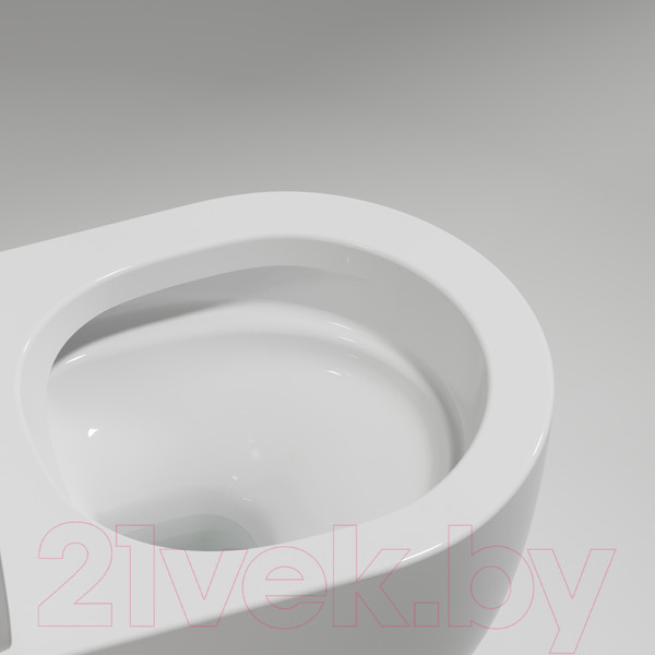 Изображение товара Унитаз подвесной Ceramica Nova Modena  Rimless CN6063 (с сиденьем)