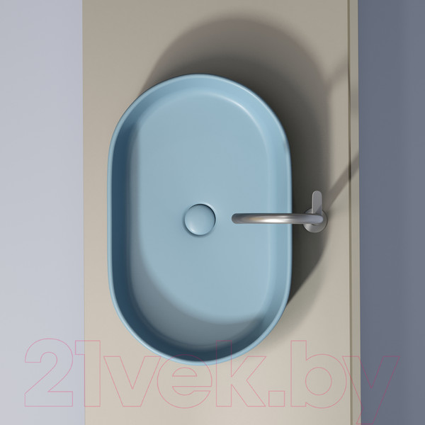 Изображение товара Умывальник Ceramica Nova Element CN6048ML (голубой матовый)