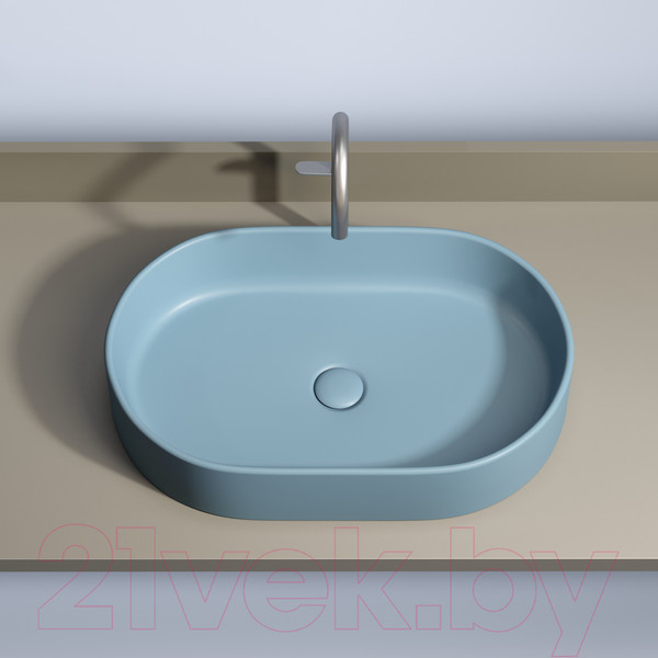Изображение товара Умывальник Ceramica Nova Element CN6048ML (голубой матовый)