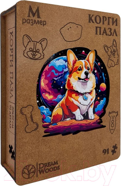 Изображение товара Пазл Dream Woods Корги / P-046