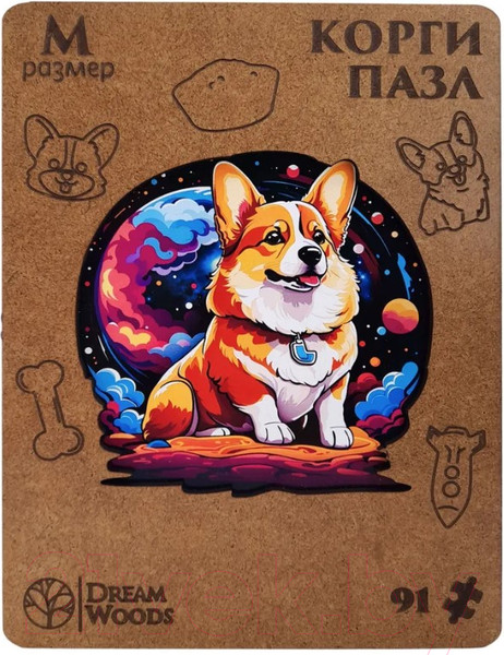 Изображение товара Пазл Dream Woods Корги / P-046