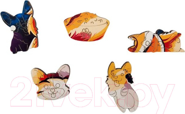 Изображение товара Пазл Dream Woods Корги / P-046