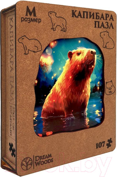Изображение товара Пазл Dream Woods Капибара / P-039