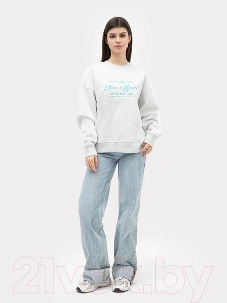 Изображение товара Свитшот Mark Formelle 122813/1 (р.164/170-92-98, серый меланж 4306-А)