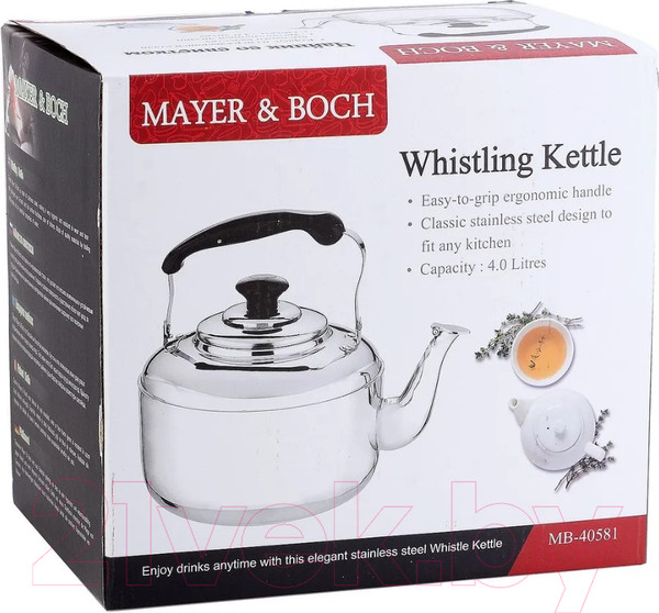 Изображение товара Чайник со свистком Mayer&Boch 40581
