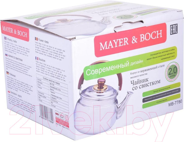 Изображение товара Чайник со свистком Mayer&Boch 7780