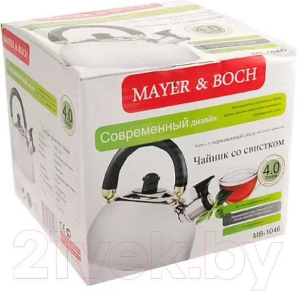 Изображение товара Чайник со свистком Mayer&Boch 1046