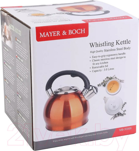 Изображение товара Чайник со свистком Mayer&Boch 30959