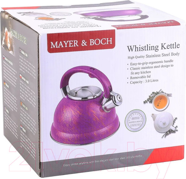 Изображение товара Чайник со свистком Mayer&Boch 31211