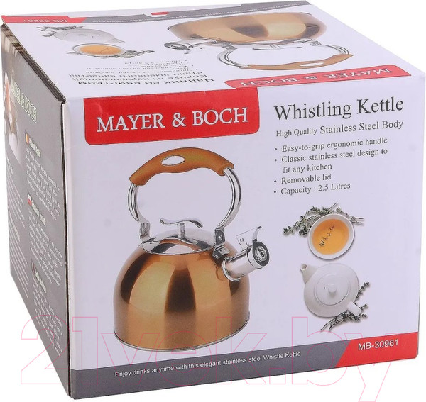 Изображение товара Чайник со свистком Mayer&Boch 30961