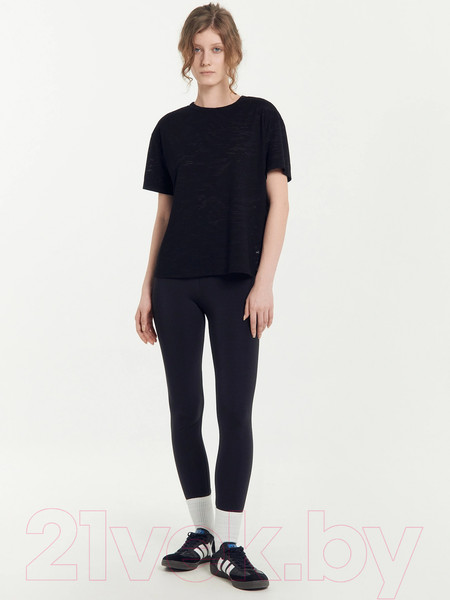 Изображение товара Футболка спортивная Mark Formelle 302926/1 (р.164/170-84-90, волны на черном)