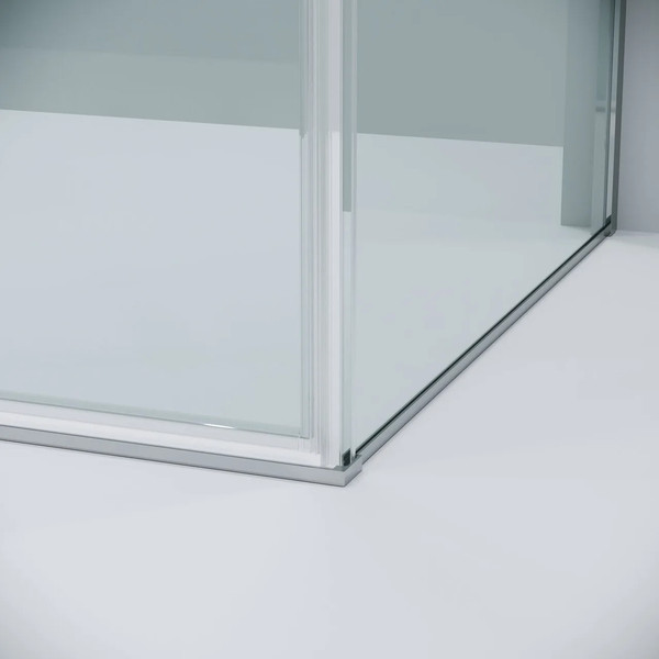 Изображение товара Душевая стенка Grossman Galaxy 80x195 / 200.K33.01.80.10.00 (хром/стекло прозрачное)