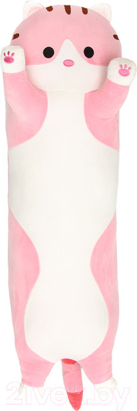 Изображение товара Подушка-игрушка Sima-Land Котик толстый / 10126914 (розовый)