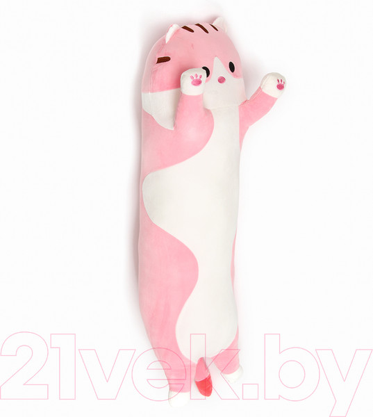Изображение товара Подушка-игрушка Sima-Land Котик толстый / 10126914 (розовый)