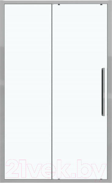 Изображение товара Душевая дверь Grossman Cosmo 110x195 / 100.K33.02.110.10.00 (хром/стекло прозрачное)