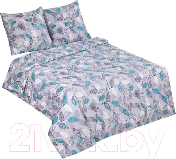 Изображение товара Комплект постельного белья АртПостель Серебряные листья 520