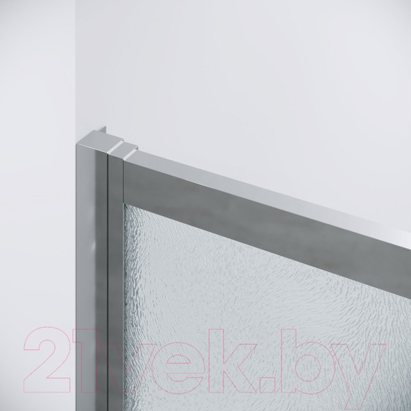 Изображение товара Душевая дверь Grossman Cosmo 130x195 / 100.K33.02.130.10.02 (хром/стекло шиншилла)