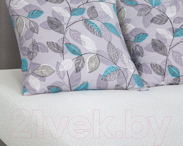 Изображение товара Комплект постельного белья АртПостель Серебряные листья 533