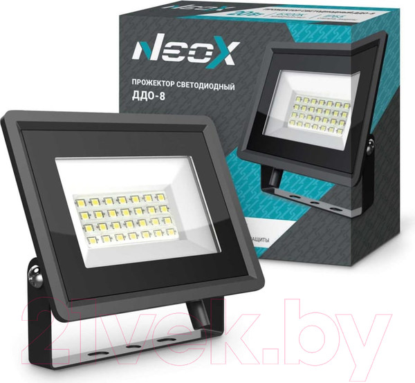 Изображение товара Прожектор Neox ДДО-8 20Вт 230В 6500К 2100Лм / 4690612034010