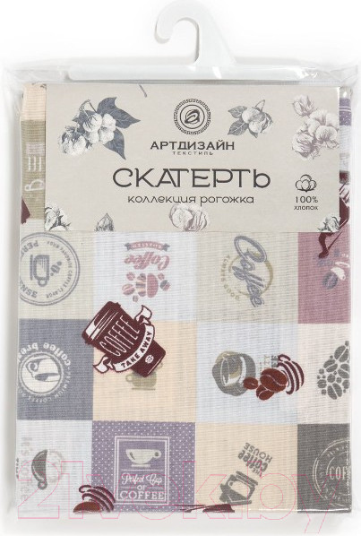 Изображение товара Скатерть АртПостель Эспрессо (150x220)