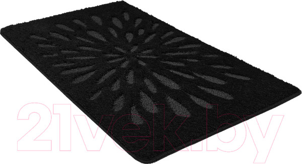 Изображение товара Коврик для ванной Shahintex РР Lux 60x100 / 895622 (черный 18)