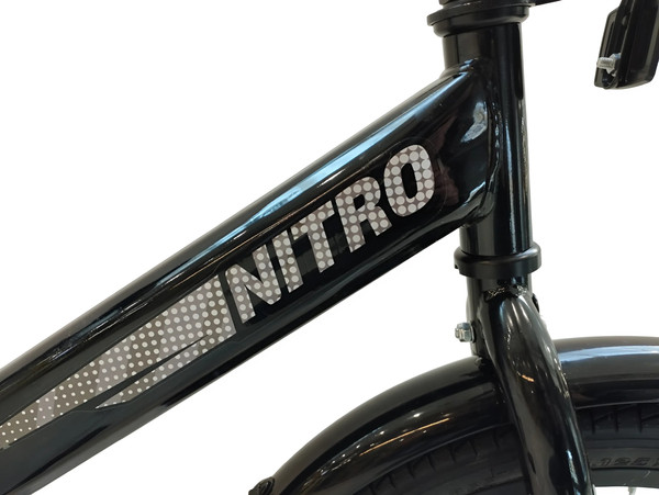 Изображение товара Детский велосипед Forward Nitro 16 2023 / IB3FS1129XBKXXX  (черный)