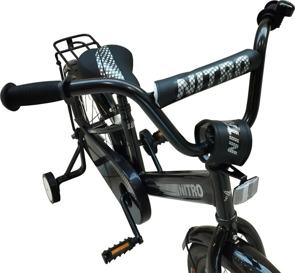 Изображение товара Детский велосипед Forward Nitro 16 2023 / IB3FS1129XBKXXX  (черный)