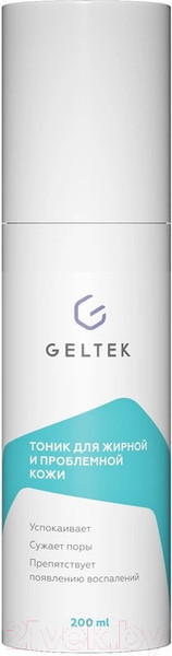 Изображение товара Тоник для лица Geltek Для жирной и проблемной кожи (200мл)