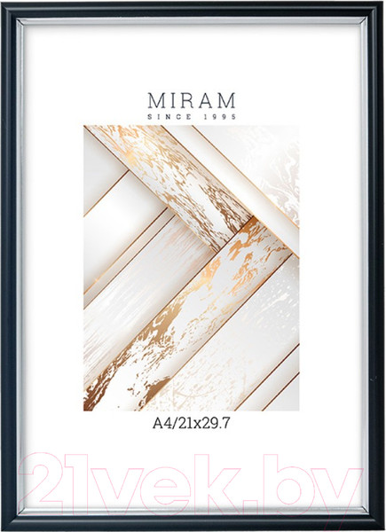 Изображение товара Рамка Мирам 636477-A4 (21x29.7)