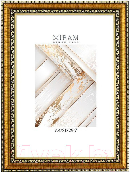 Изображение товара Рамка Мирам 644813-A4 (21x29.7)