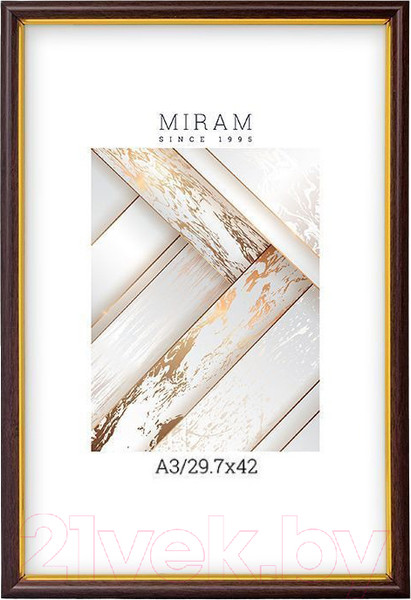 Изображение товара Рамка Мирам 636456-A3 (29.7x42)