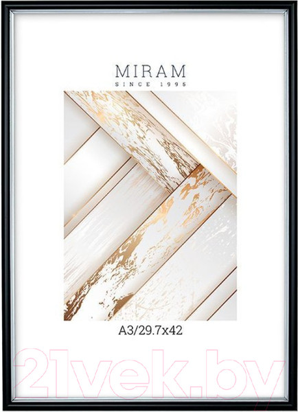 Изображение товара Рамка Мирам 636477-A3 (29.7x42)