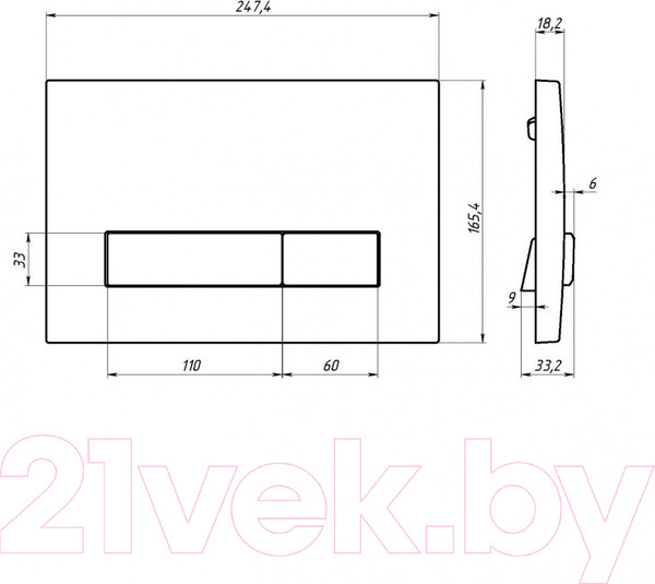 Изображение товара Унитаз подвесной с инсталляцией Berges Ego X Rimless / 043356 (с сиденьем)