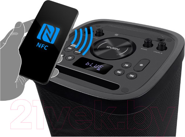 Изображение товара Портативная колонка Sven PS-930 (черный)