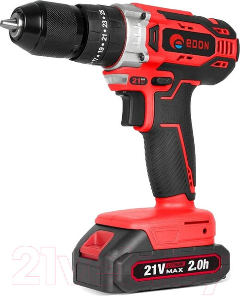 Изображение товара Аккумуляторная дрель-шуруповерт Edon UAD-21A / 24907