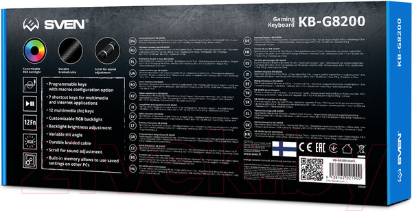Изображение товара Клавиатура Sven KB-G8200