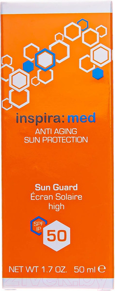 Изображение товара Эмульсия солнцезащитная Inspira Med Sun Guard SPF 50 (50мл)