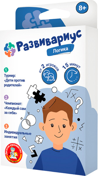 Изображение товара Настольная игра Десятое королевство Развивариус. Логика / 9941509