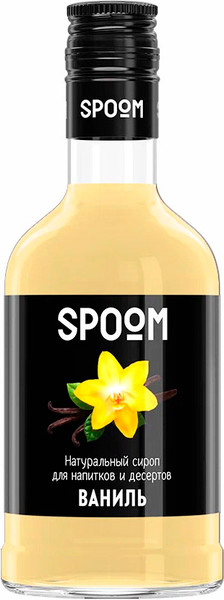 Изображение товара Сироп Spoom Ваниль (250мл)
