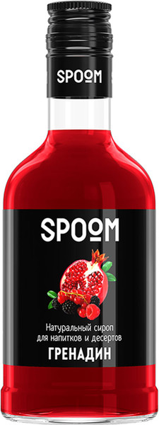 Изображение товара Сироп Spoom Гренадин (250мл)