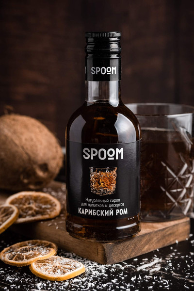 Изображение товара Сироп Spoom Карибский ром (250мл)