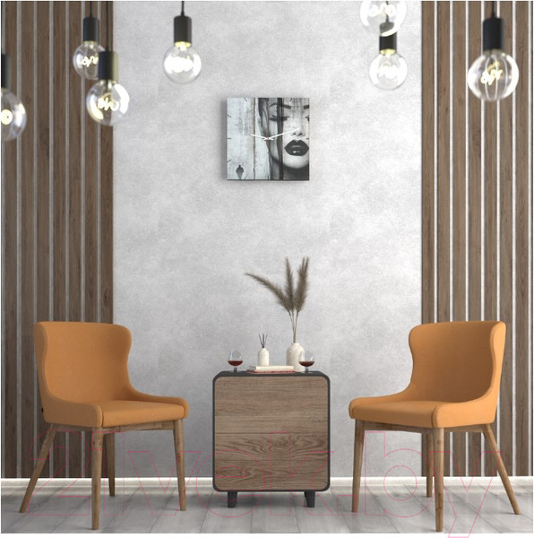Изображение товара Настенные часы White Wood B112-С-036-036-7.3 