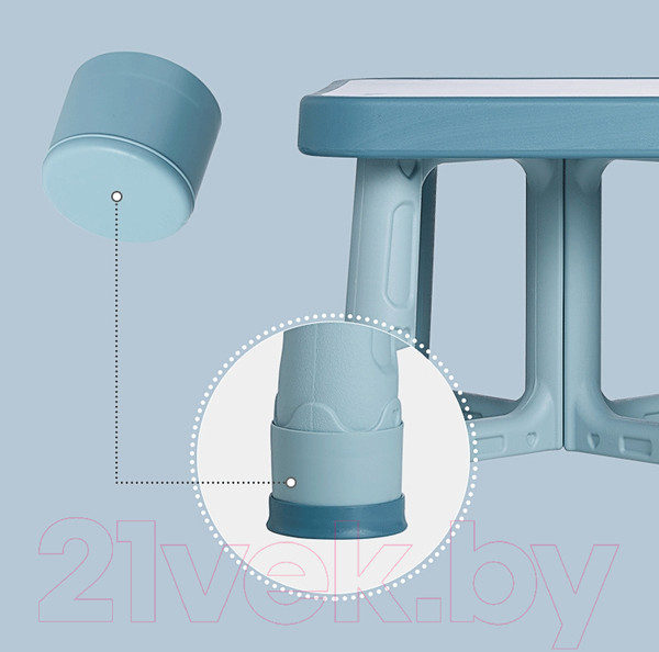 Изображение товара Комплект мебели с детским столом NINO Baby BS-8626 (голубой)