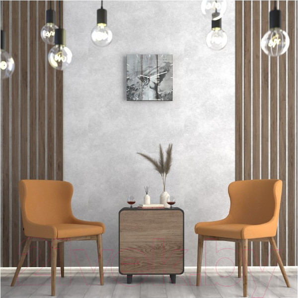 Изображение товара Настенные часы White Wood B112-С-036-036-7.35 